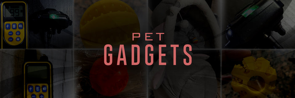 The pet gadget collection is here to show our little companion pets some love while having some fun at the same time.