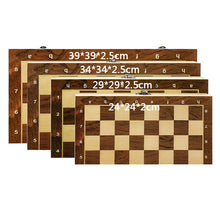 Load image into Gallery viewer, Wooden Chess Large Magnetic Set.
