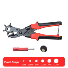 Load image into Gallery viewer, Revolving Leather Punch Plier.
