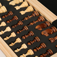Load image into Gallery viewer, Wooden Chess Large Magnetic Set.
